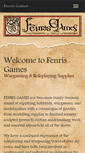 Mobile Screenshot of fenrisgames.com